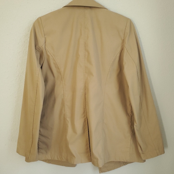 Old Navy Tan Trench Coat - Picture 2 of 6
